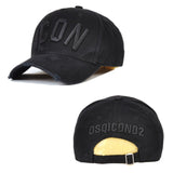 Customized DSQICOND2 Wholesale Cotton Baseball Caps ICON Logo DSQ2 Letters High Quality Cap Men Women Hat Black Cap Dad Hats daiiibabyyy
