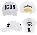 Customized DSQICOND2 Wholesale Cotton Baseball Caps ICON Logo DSQ2 Letters High Quality Cap Men Women Hat Black Cap Dad Hats daiiibabyyy