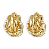 IPARAM 2021 New Big Circle Round Hoop Earrings for Women's Fashion Statement Golden Punk Charm Earrings Party Jewelry daiiibabyyy