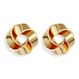 IPARAM 2021 New Big Circle Round Hoop Earrings for Women's Fashion Statement Golden Punk Charm Earrings Party Jewelry daiiibabyyy