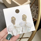 Long Dangle Earrings for Women 2021 Fashion Full Crystal Simulated Pearl Tassel Drop Earring Vintage Gold Brincos Jewelry daiiibabyyy