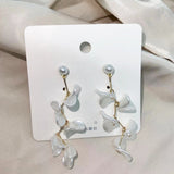 Long Dangle Earrings for Women 2021 Fashion Full Crystal Simulated Pearl Tassel Drop Earring Vintage Gold Brincos Jewelry daiiibabyyy