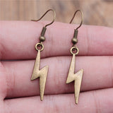 Vintage Totem Earring Sun & Moon Dangle Earrings Geometric Women Dangle Earrings Star Moon Female Korean Jewelry daiiibabyyy