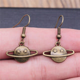 Vintage Totem Earring Sun & Moon Dangle Earrings Geometric Women Dangle Earrings Star Moon Female Korean Jewelry daiiibabyyy