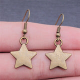 Vintage Totem Earring Sun & Moon Dangle Earrings Geometric Women Dangle Earrings Star Moon Female Korean Jewelry daiiibabyyy