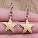 Vintage Totem Earring Sun & Moon Dangle Earrings Geometric Women Dangle Earrings Star Moon Female Korean Jewelry daiiibabyyy