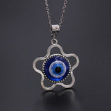 1PC Blue Glass 30mm Evil Eye Pendants Necklace For Women Men Turkey Evil Eyes Lucky Necklace Choker Jewelry Accessories daiiibabyyy