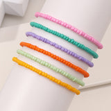 Gold Shell Beaded Bracelet  For Women Boho Friendship Colorful Bracelets Evil Eye Bracelets Rainbow Bracelet Gift  For Girls daiiibabyyy