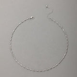 Tocona Punk Silver Color Chain Choker Necklace for Women Charming Sexy Clavicle Chain Bohemian Jewelry Accessories 16818 daiiibabyyy