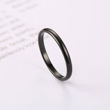 Chic Twisted Rope Slim Ring for Women, Stainless Steel Metal Wedding Ring Finger Band, Elegant Simple Vintage Party Jewelry daiiibabyyy