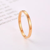 Chic Twisted Rope Slim Ring for Women, Stainless Steel Metal Wedding Ring Finger Band, Elegant Simple Vintage Party Jewelry daiiibabyyy