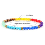 Reiki 7 Chakra Healing Bead Bracelet Natural Stone Mala Pendant Buddha Balance Bracelets for Women Men Yoga Jewelry daiiibabyyy