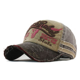 2021 News Fashion Outdoor Sports Cotton Baseball Cap Retro Embroidery Men's Cap Hip Hop Rebound Caps Snapback Hats daiiibabyyy
