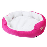 Oval Pet Dog Bed Plush Warm Sleeping Bag Couch Pets Mat with Removable Cover Mattress Mattress for small Dogs Cats MDJ998 daiiibabyyy