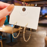 New style show face small high-end atmosphere decoration fashion women temperament personality exaggerated ear ring women daiiibabyyy
