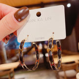 New style show face small high-end atmosphere decoration fashion women temperament personality exaggerated ear ring women daiiibabyyy