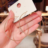 New style show face small high-end atmosphere decoration fashion women temperament personality exaggerated ear ring women daiiibabyyy