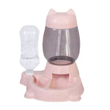 NEW 4L Large Capacity Dual-use Automatic Pet cats Feeder with Water Dispenser dogs Dog Food Bowl Cat Drinking for Supplies pets daiiibabyyy