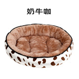 Round Dog Beds Sleeping Mat Soft Warm Kennel Bed Cushion for Small Medium Large Dog House Pad Pet Supplies cama para perro daiiibabyyy