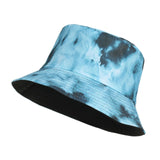 New Kpop Bucket Hat Women Embroidery Letters Double Side Cotton Reversible Sun Protection Cap Men's Panama Hat Fisherman Hats daiiibabyyy