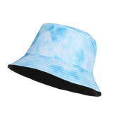 New Kpop Bucket Hat Women Embroidery Letters Double Side Cotton Reversible Sun Protection Cap Men's Panama Hat Fisherman Hats daiiibabyyy