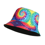 New Kpop Bucket Hat Women Embroidery Letters Double Side Cotton Reversible Sun Protection Cap Men's Panama Hat Fisherman Hats daiiibabyyy