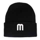 Cute Smile Crochet Knit Cap Beanie 2019 Autumn New Solid Warm Skullies Beanies Caps Female Knitted Hat Ladies Girls Winter Hats daiiibabyyy