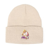 Cute Smile Crochet Knit Cap Beanie 2019 Autumn New Solid Warm Skullies Beanies Caps Female Knitted Hat Ladies Girls Winter Hats daiiibabyyy