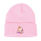 Cute Smile Crochet Knit Cap Beanie 2019 Autumn New Solid Warm Skullies Beanies Caps Female Knitted Hat Ladies Girls Winter Hats daiiibabyyy