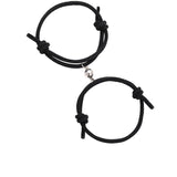 2pcs Couple Magnet Attract Lover Couple Bracelet Gift For Men Women Best Friend Rope Charm Bracelets Personality Jewelry daiiibabyyy