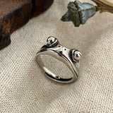 Charm Vintage Cute Men and Women Simple Design Owl Ring Silver Color Engagement Wedding Rings Jewelry Gifts daiiibabyyy