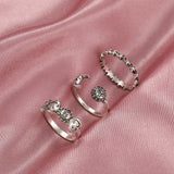 Charm Vintage Cute Men and Women Simple Design Owl Ring Silver Color Engagement Wedding Rings Jewelry Gifts daiiibabyyy