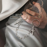 Charm Vintage Cute Men and Women Simple Design Owl Ring Silver Color Engagement Wedding Rings Jewelry Gifts daiiibabyyy