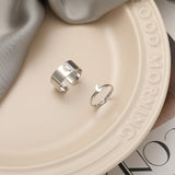 Charm Vintage Cute Men and Women Simple Design Owl Ring Silver Color Engagement Wedding Rings Jewelry Gifts daiiibabyyy