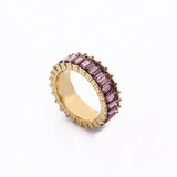New Rainbow Rings Europe Gold Trend Crystal Woman Ring Wedding Luxury Stone Brand Eternity Wholesale Vintage Ring For Women 2021 daiiibabyyy