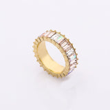 New Rainbow Rings Europe Gold Trend Crystal Woman Ring Wedding Luxury Stone Brand Eternity Wholesale Vintage Ring For Women 2021 daiiibabyyy