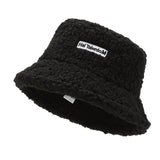 Fashion Women Warm Bucket Hats Lady Autumn Winter Outdoor Panama Fisherman Cap Hat For Women daiiibabyyy