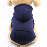 Solid Dog Hoodies Pet Clothes for Small Dogs Puppy Coat Jackets Sweatshirt for Chihuahua Doggie Cat Costume Cotton Pet Outfits daiiibabyyy