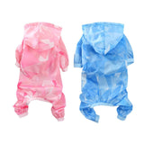 Pets Dog Raincoat Sun-proof Clothing Summer Sun Protection Hoodie For Small Medium Dog Clothes Nylon Elastic Puppy Cat Clothing daiiibabyyy