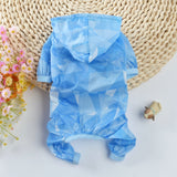 Pets Dog Raincoat Sun-proof Clothing Summer Sun Protection Hoodie For Small Medium Dog Clothes Nylon Elastic Puppy Cat Clothing daiiibabyyy