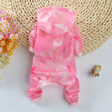 Pets Dog Raincoat Sun-proof Clothing Summer Sun Protection Hoodie For Small Medium Dog Clothes Nylon Elastic Puppy Cat Clothing daiiibabyyy