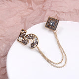 Luxury Fashion Pearl Flower CC Brooches for Women's clothing Number 5 Brooch Gift for Girl Friend Accessories For Jewelry daiiibabyyy