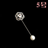 Luxury Fashion Pearl Flower CC Brooches for Women's clothing Number 5 Brooch Gift for Girl Friend Accessories For Jewelry daiiibabyyy