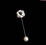 Luxury Fashion Pearl Flower CC Brooches for Women's clothing Number 5 Brooch Gift for Girl Friend Accessories For Jewelry daiiibabyyy
