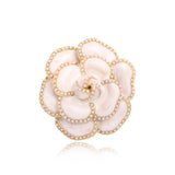 Luxury Fashion Pearl Flower CC Brooches for Women's clothing Number 5 Brooch Gift for Girl Friend Accessories For Jewelry daiiibabyyy