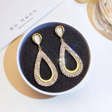2021 New Fashion Cute Gold Color Butterfly Earring For Women Earring Gifts Jewelry Premium Luxury Zircon Jewelry Accessories daiiibabyyy