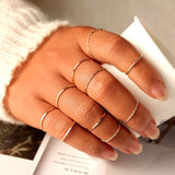 FNIO Bohemian Gold Chain Rings Set For Women Fashion Boho Coin Snake Moon Rings Party 2021 Trend Jewelry Gift daiiibabyyy