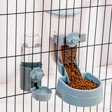 Automatic Pet Bowls Cage Hanging Feeder Pet Water Bottle Food Container Dispenser Bowl For Puppy Cats Rabbit Pet Feeding Product daiiibabyyy