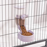 Automatic Pet Bowls Cage Hanging Feeder Pet Water Bottle Food Container Dispenser Bowl For Puppy Cats Rabbit Pet Feeding Product daiiibabyyy