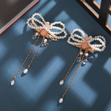 FORSEVEN Purple Lovely Flower Hair Clips Vintage Hairpins Small Hair Grips for Women Chinese Style Hair Jewelry Accessories JL daiiibabyyy